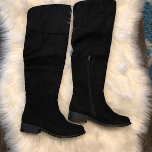 payless over knee boots